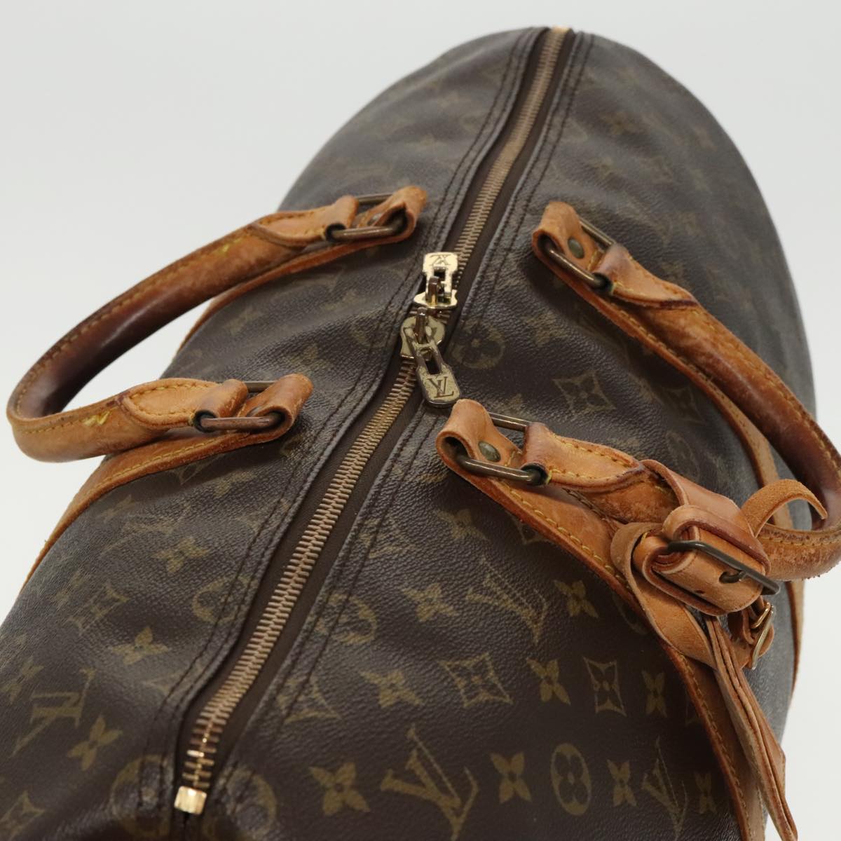 LOUIS VUITTON Monogram Keepall 50 Boston Bag M41426 LV Auth 100119