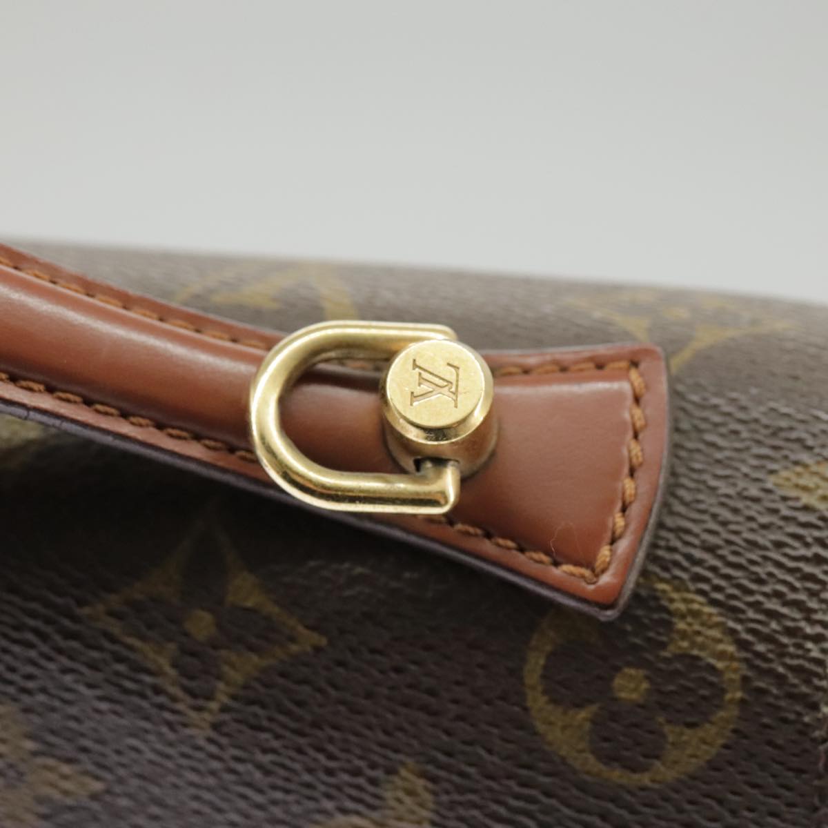 LOUIS VUITTON Monogram Monceau 28 Hand Bag 2way M51185 LV Auth 100123