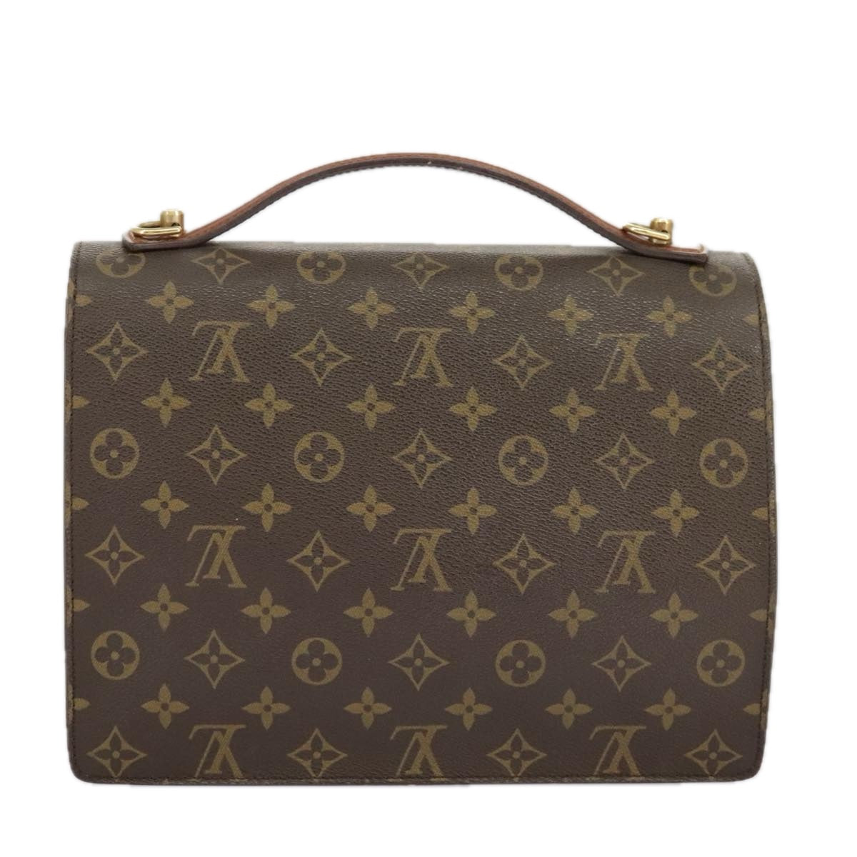 LOUIS VUITTON Monogram Monceau 28 Hand Bag 2way M51185 LV Auth 100123 - 0