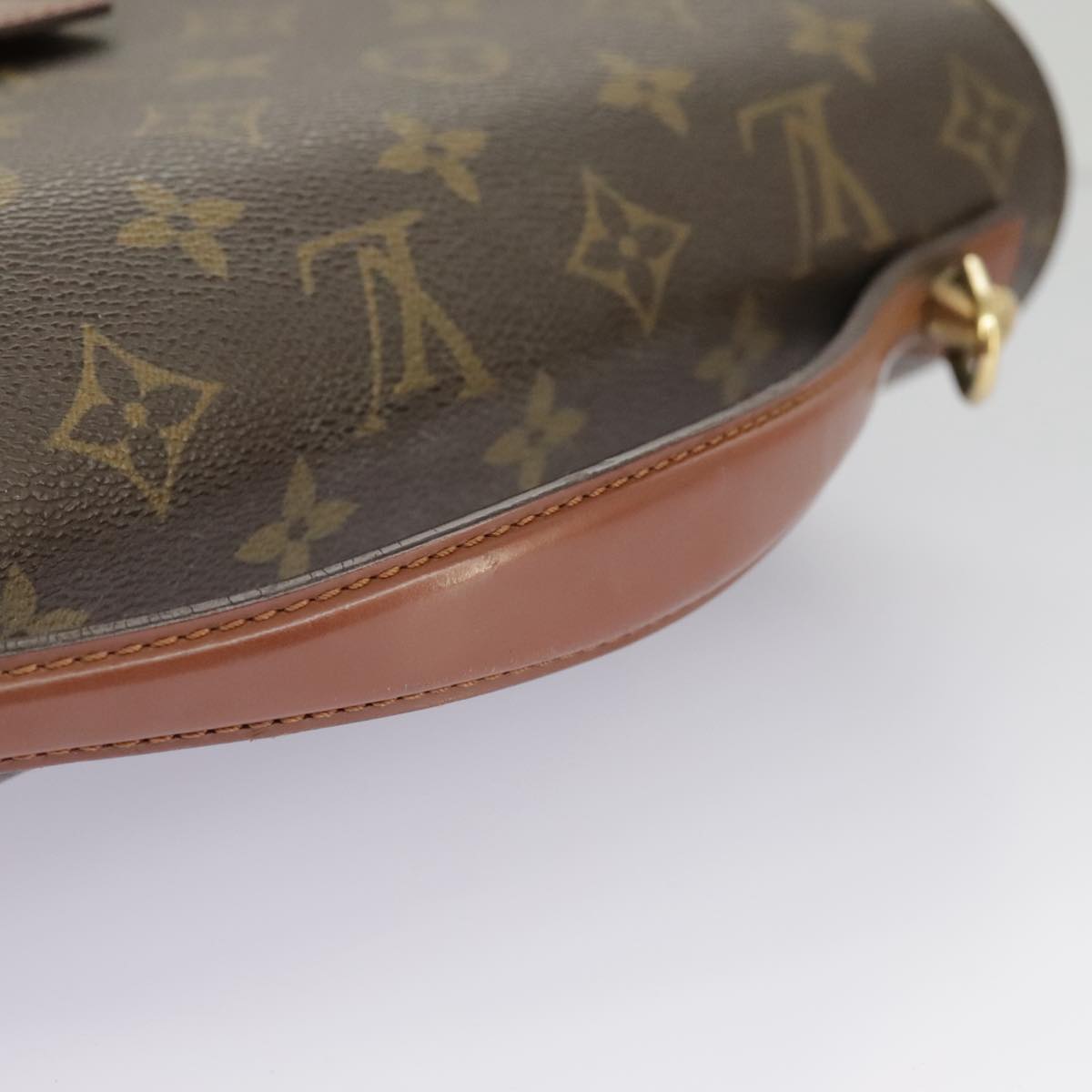 LOUIS VUITTON Monogram Monceau 28 Hand Bag 2way M51185 LV Auth 100123