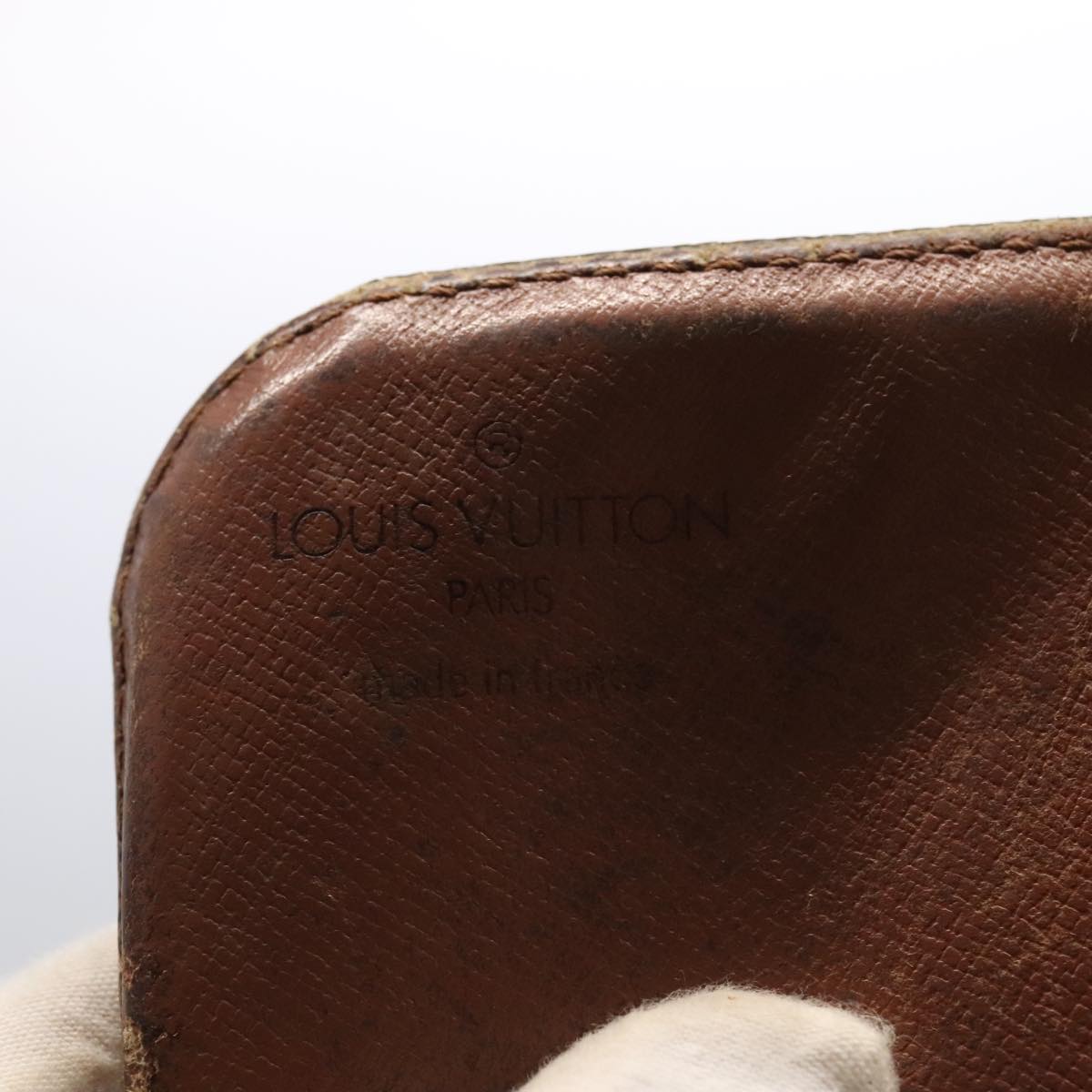 LOUIS VUITTON Monogram Cartouchiere MM Shoulder Bag M51253 LV Auth 100124