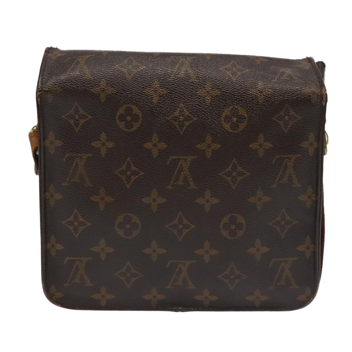 LOUIS VUITTON Monogram Cartouchiere MM Shoulder Bag M51253 LV Auth 100124 - 0