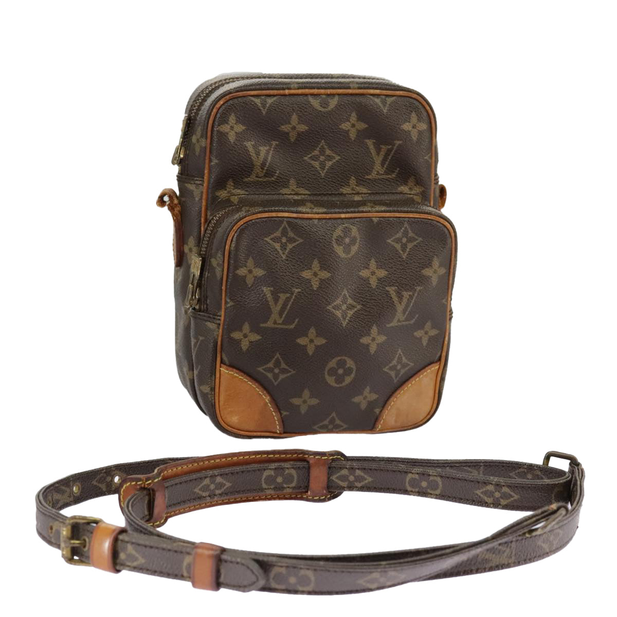 LOUIS VUITTON Monogram Amazon Shoulder Bag M45236 LV Auth 100129