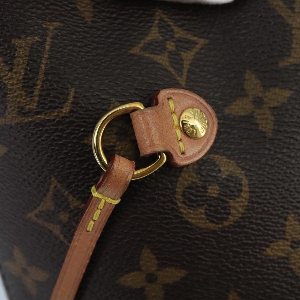 LOUIS VUITTON Monogram Neverfull MM Tote Bag M40156 LV Auth 100130