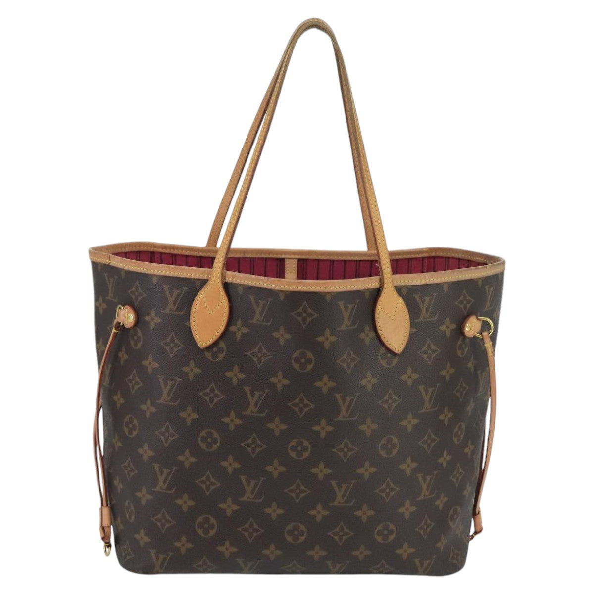 LOUIS VUITTON Monogram Neverfull MM Tote Bag M40156 LV Auth 100130