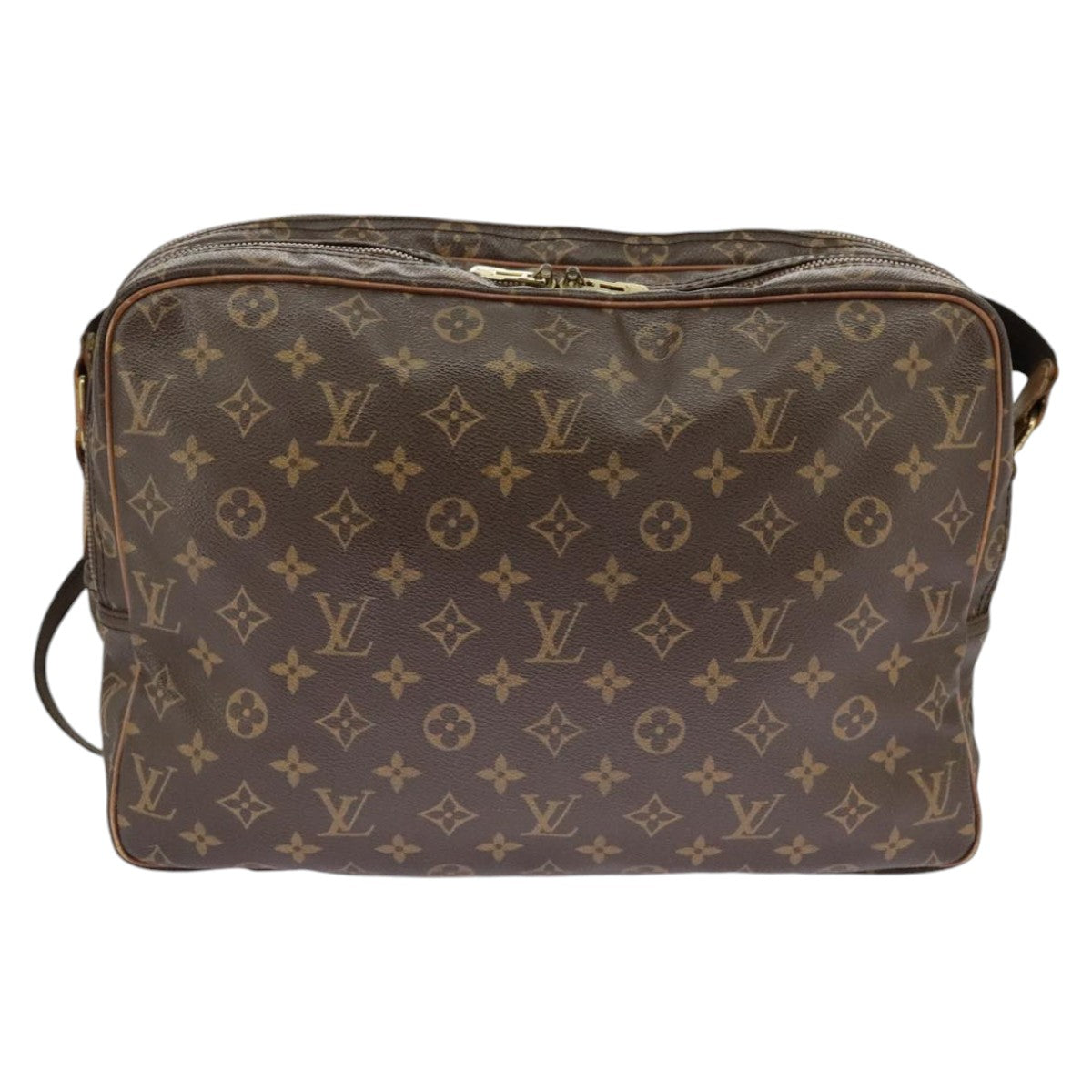 LOUIS VUITTON Monogram Reporter GM Shoulder Bag M45252 LV Auth 100136