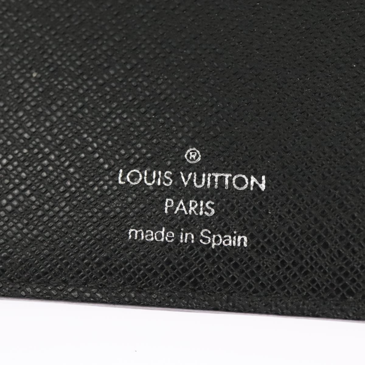 LOUIS VUITTON Damier Graphite Agenda Bureau Note Cover R20974 LV Auth 100140