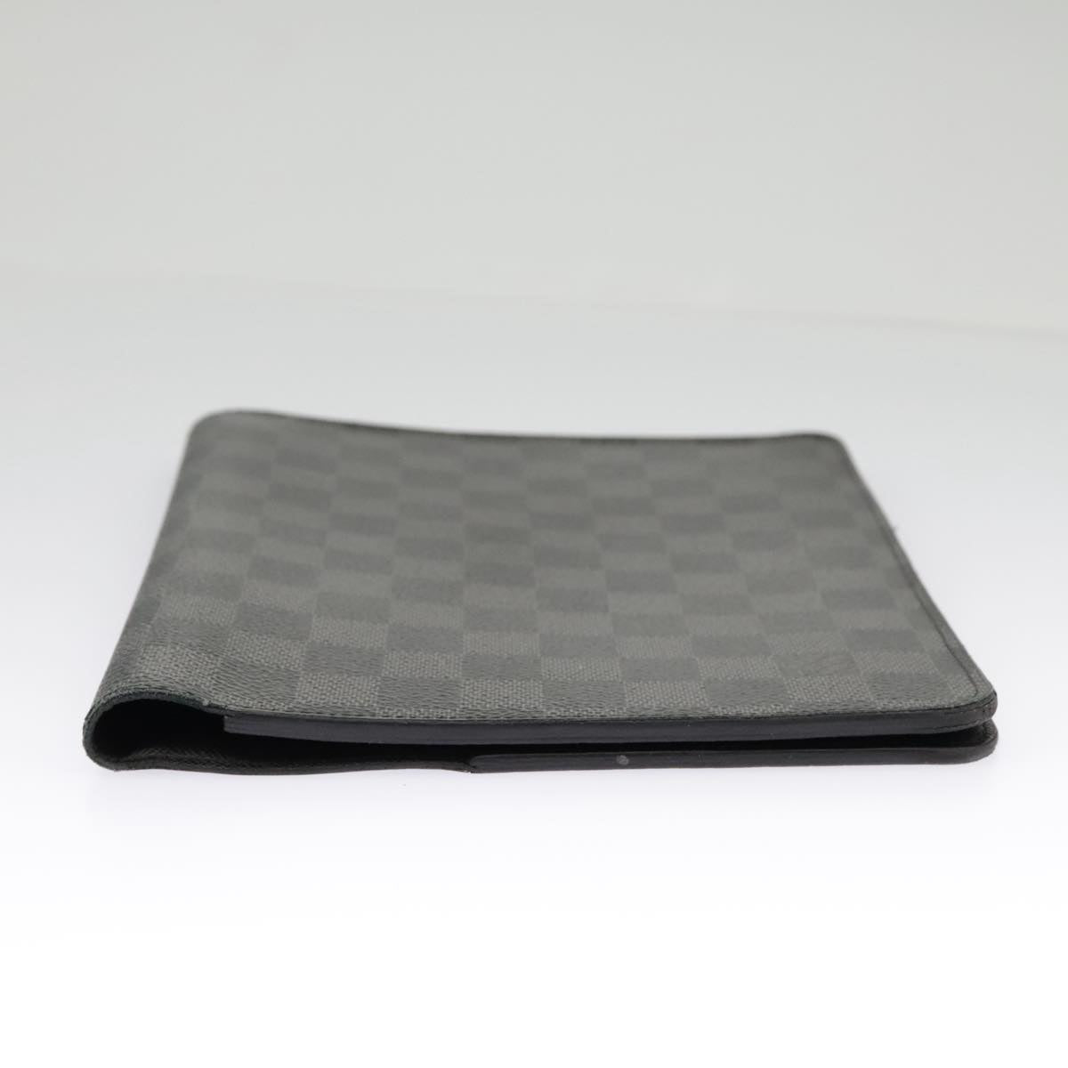 LOUIS VUITTON Damier Graphite Agenda Bureau Note Cover R20974 LV Auth 100140