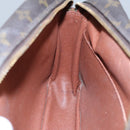 LOUIS VUITTON Monogram Compiegne 28 Clutch Bag M51845 LV Auth 100149-19