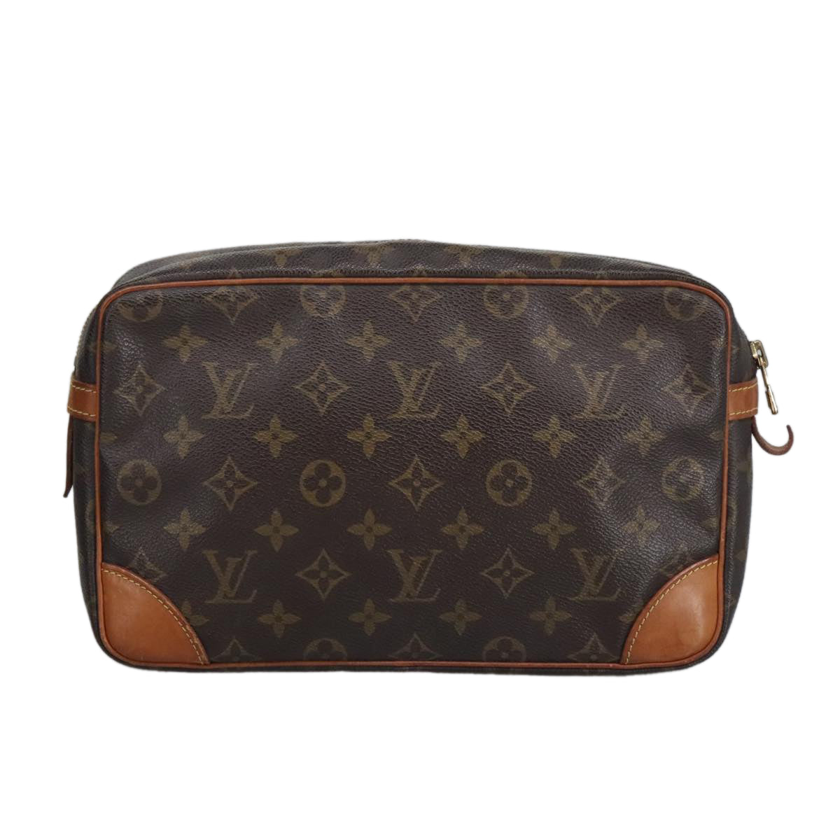 LOUIS VUITTON Monogram Compiegne 28 Clutch Bag M51845 LV Auth 100149 - 0