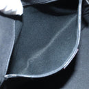 BURBERRY Nova Check Hand Bag PVC 2way Silver Beige Auth 100157-21