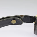 CELINE C Sulky Shoulder Bag Canvas Navy Beige Auth 100162-10