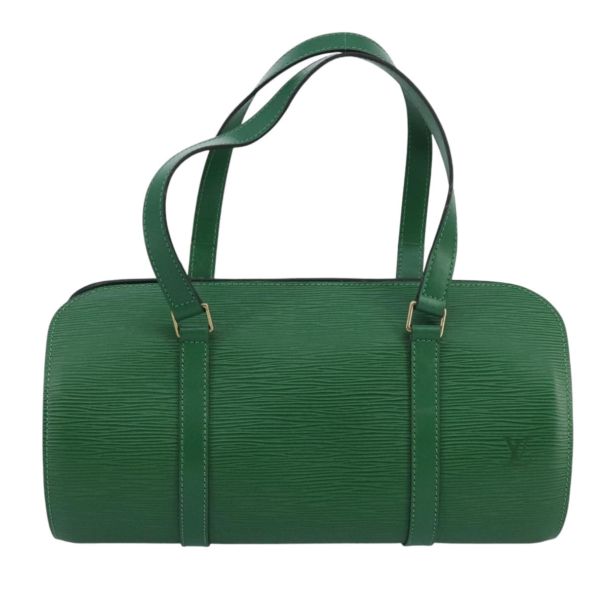 LOUIS VUITTON Epi Soufflot Hand Bag Green M52224 LV Auth 100170 - 0