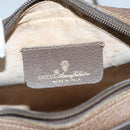 GUCCI GG Supreme Web Sherry Line Shoulder Bag PVC Beige 89 02 066 Auth 100175-18