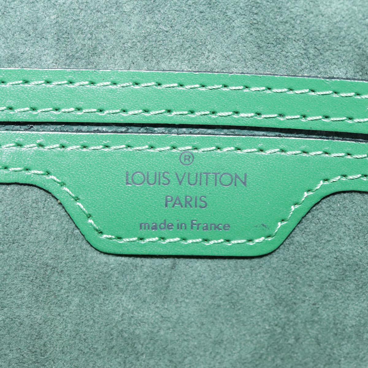 LOUIS VUITTON Epi Mabillon Backpack Green M52234 LV Auth 100179