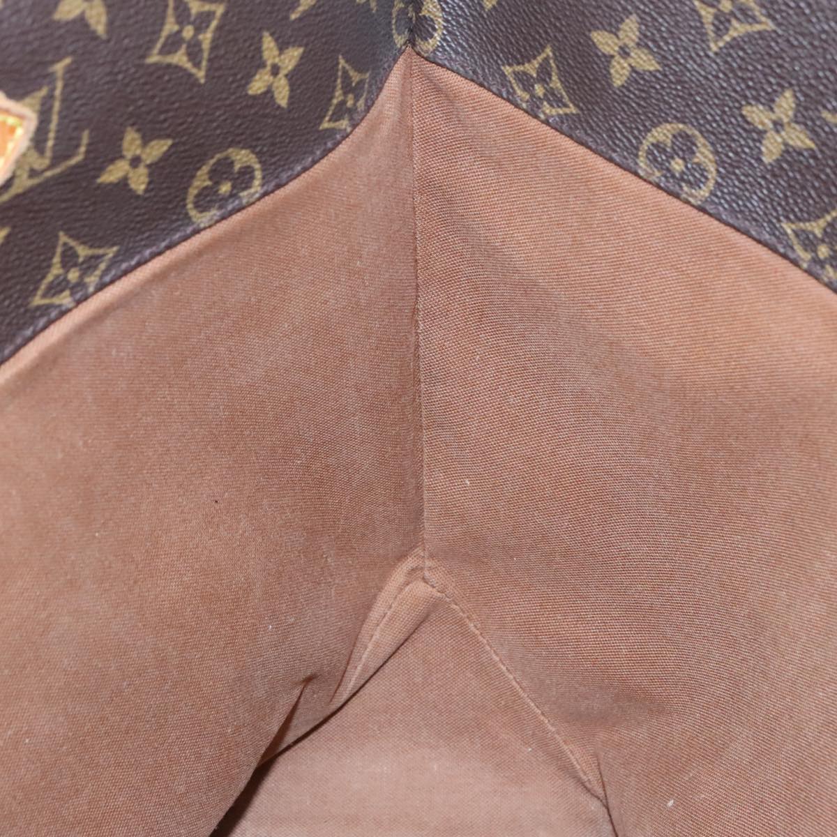 LOUIS VUITTON Monogram Sac Shopping Tote Bag M51108 LV Auth 100180