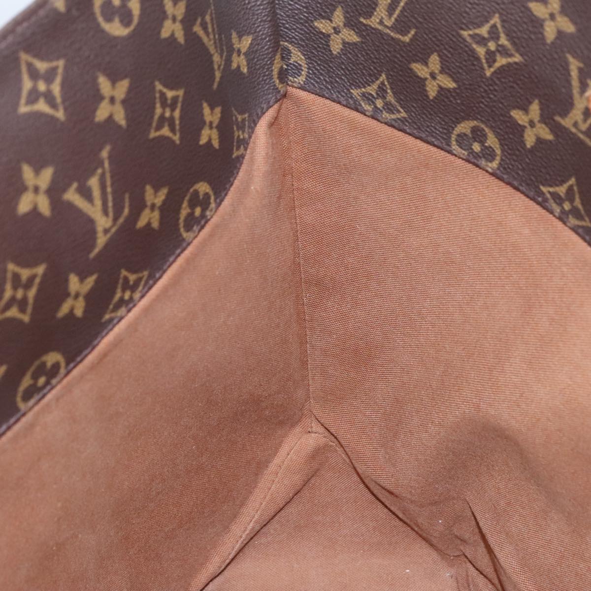 LOUIS VUITTON Monogram Sac Shopping Tote Bag M51108 LV Auth 100180