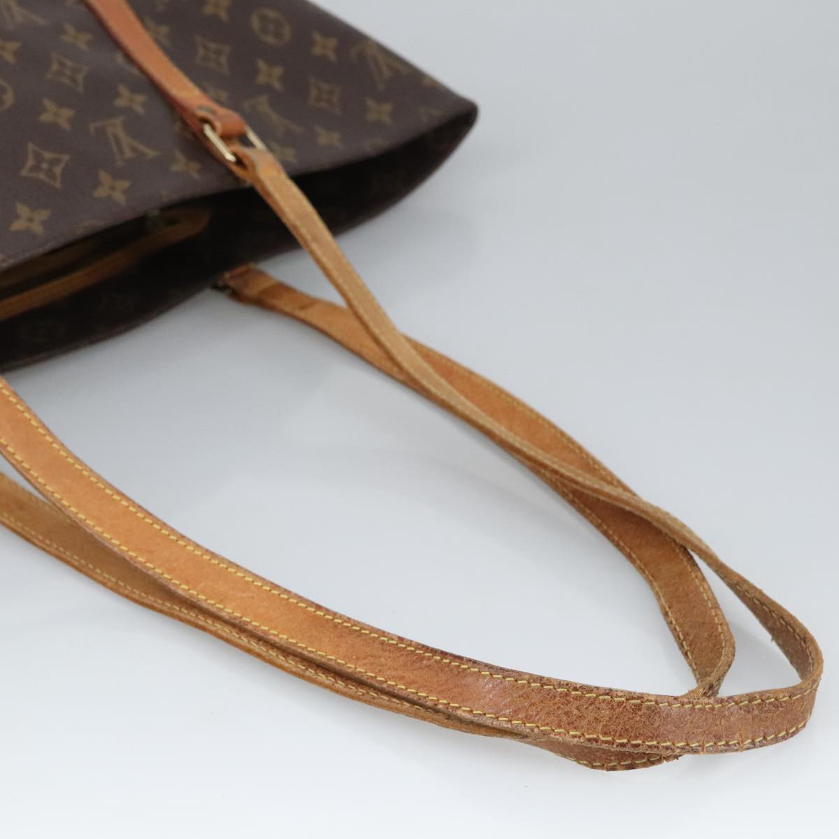 LOUIS VUITTON Monogram Sac Shopping Tote Bag M51108 LV Auth 100180