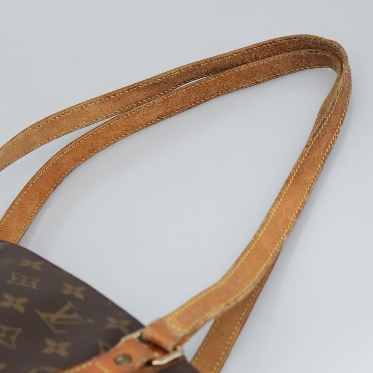 LOUIS VUITTON Monogram Sac Shopping Tote Bag M51108 LV Auth 100180