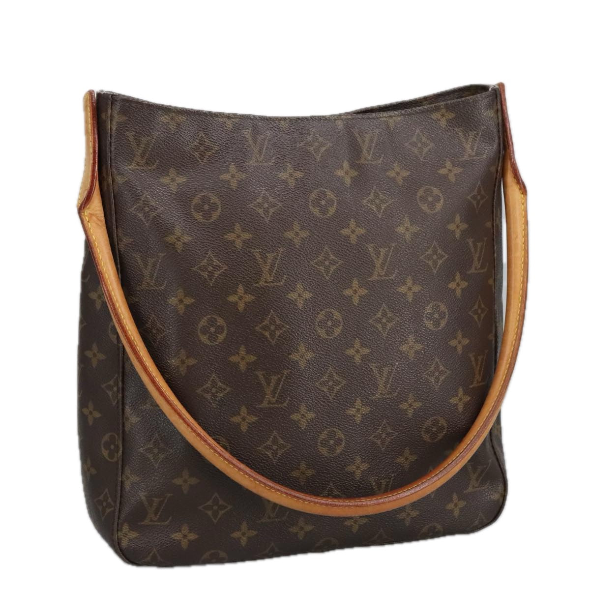 LOUIS VUITTON Monogram Looping GM Shoulder Bag M51145 LV Auth 100192