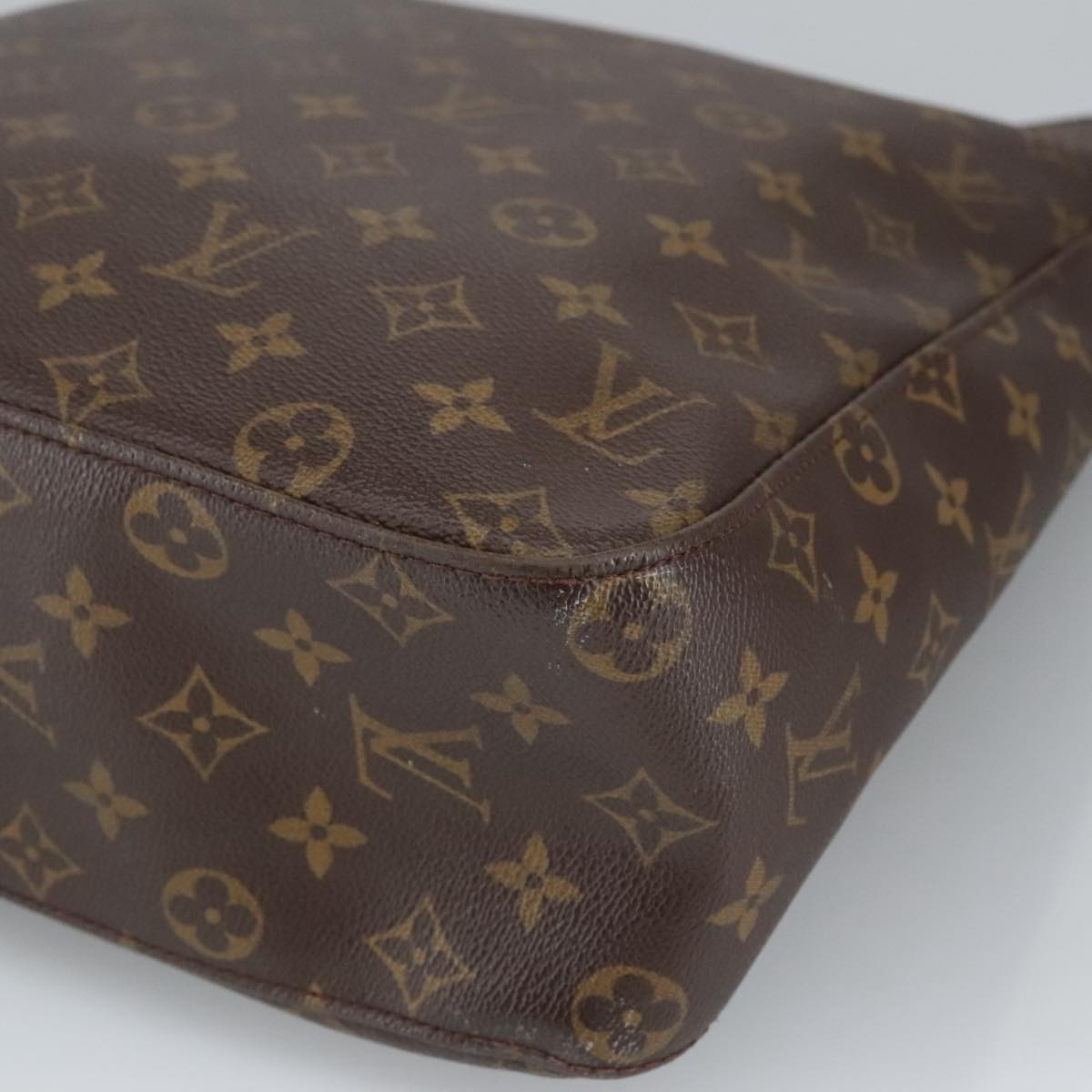 LOUIS VUITTON Monogram Looping GM Shoulder Bag M51145 LV Auth 100192