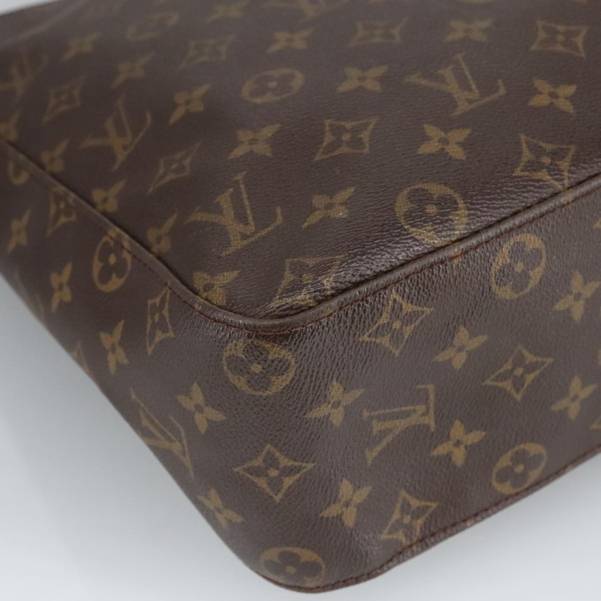 LOUIS VUITTON Monogram Looping GM Shoulder Bag M51145 LV Auth 100192