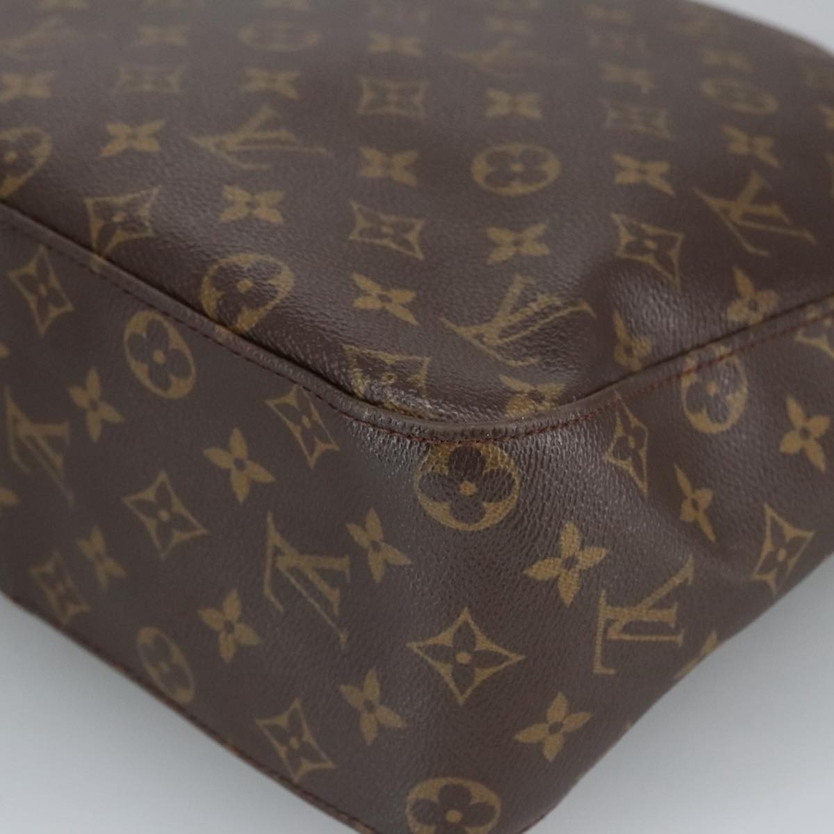 LOUIS VUITTON Monogram Looping GM Shoulder Bag M51145 LV Auth 100192