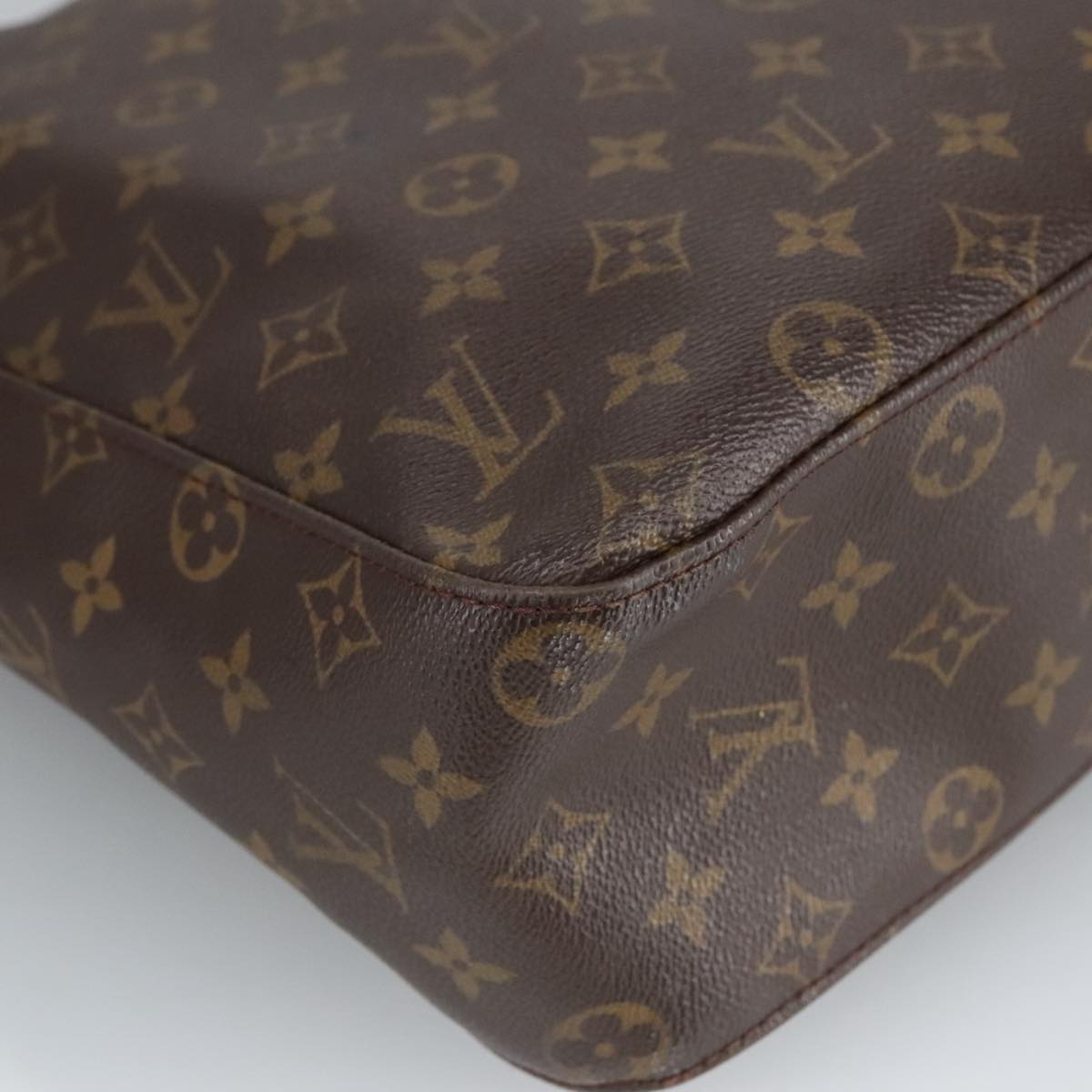 LOUIS VUITTON Monogram Looping GM Shoulder Bag M51145 LV Auth 100192