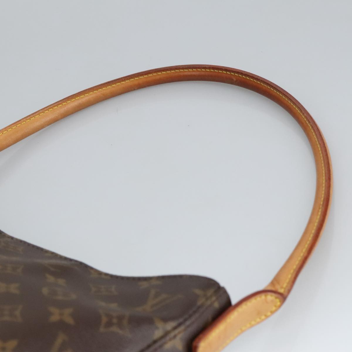 LOUIS VUITTON Monogram Looping GM Shoulder Bag M51145 LV Auth 100192