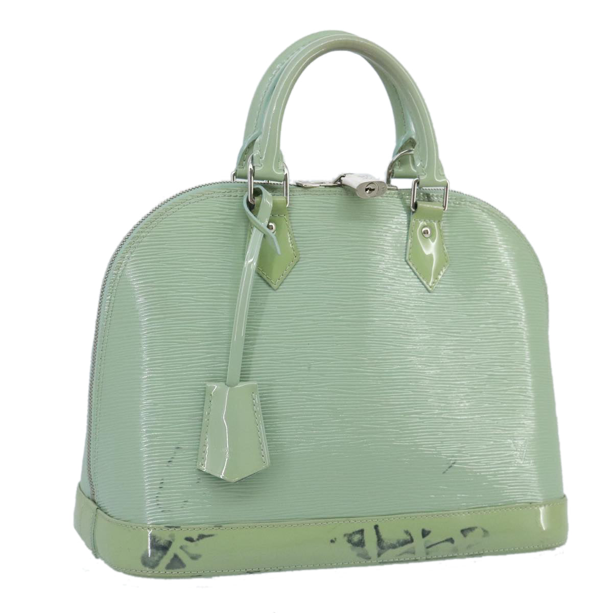 LOUIS VUITTON Epi Electric Alma PM Hand Bag Amand M40625 LV Auth 100208