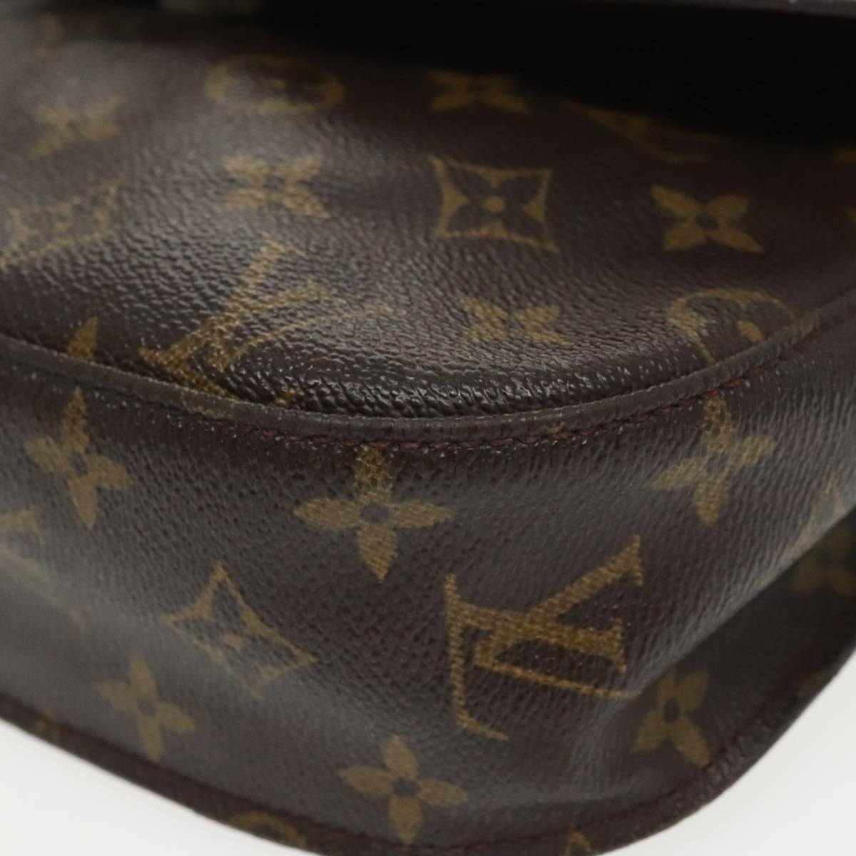 LOUIS VUITTON Monogram Saint Cloud GM Shoulder Bag M51242 LV Auth 100224