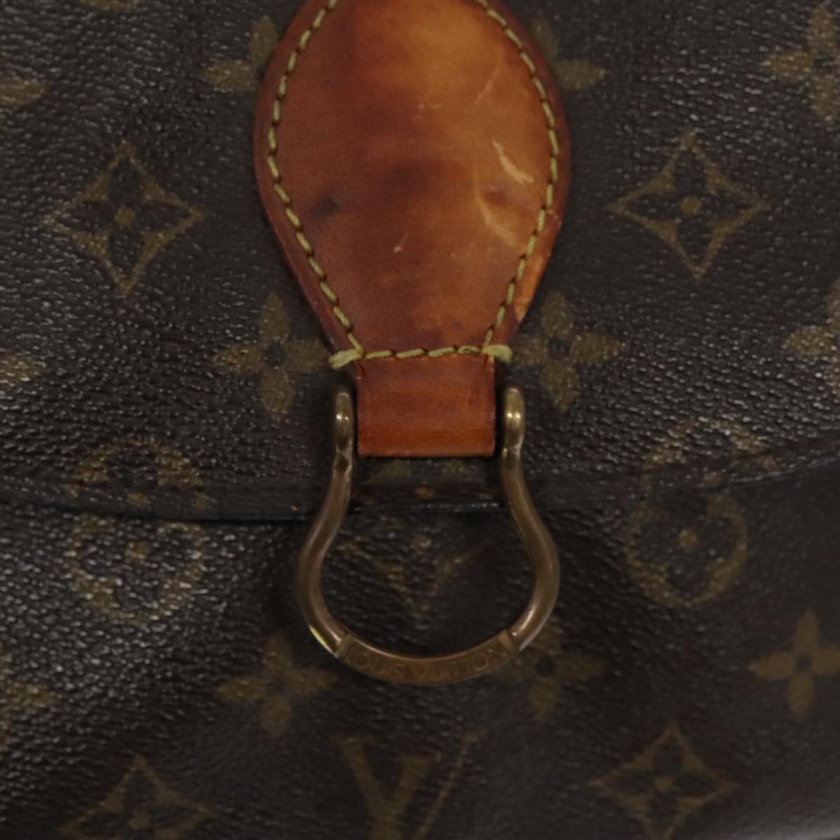 LOUIS VUITTON Monogram Saint Cloud GM Shoulder Bag M51242 LV Auth 100224