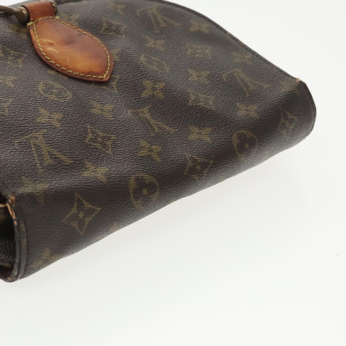 LOUIS VUITTON Monogram Saint Cloud GM Shoulder Bag M51242 LV Auth 100224