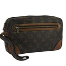 LOUIS VUITTON Monogram Marly Dragonne GM Clutch Bag M51825 LV Auth 100227-1