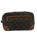 LOUIS VUITTON Monogram Marly Dragonne GM Clutch Bag M51825 LV Auth 100227-14