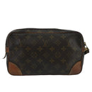 LOUIS VUITTON Monogram Marly Dragonne GM Clutch Bag M51825 LV Auth 100227-2