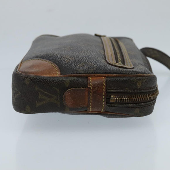 LOUIS VUITTON Monogram Marly Dragonne GM Clutch Bag M51825 LV Auth 100227