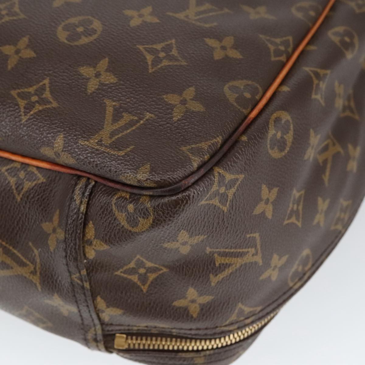 LOUIS VUITTON Monogram Excursion Hand Bag M41450 LV Auth 100232