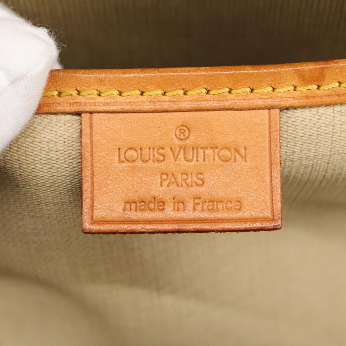 LOUIS VUITTON Monogram Excursion Hand Bag M41450 LV Auth 100232