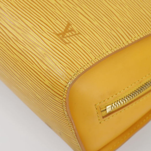 LOUIS VUITTON Epi Mabillon Backpack Yellow M52239 LV Auth 100233