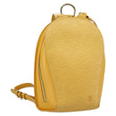 LOUIS VUITTON Epi Mabillon Backpack Yellow M52239 LV Auth 100233-1