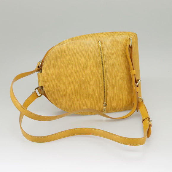 LOUIS VUITTON Epi Mabillon Backpack Yellow M52239 LV Auth 100233