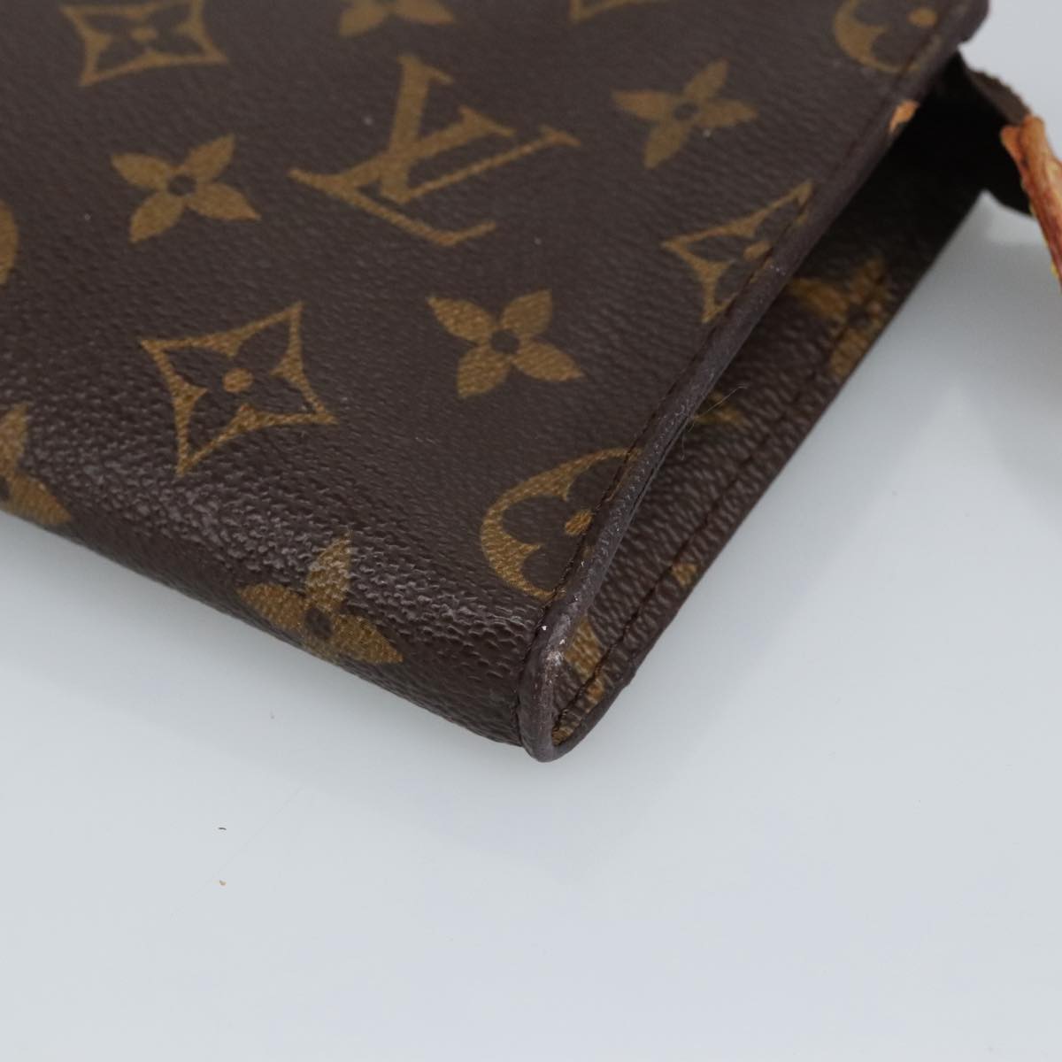 LOUIS VUITTON Monogram Bucket PM Accessory Pouch LV Auth 100249