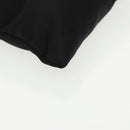 PRADA Chain Shoulder Bag Nylon Black Silver Auth 100262AV-14