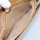 GUCCI Micro GG Supreme Shoulder Bag PVC Beige Gold 001 406 1780 Auth 100267-21