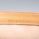 GUCCI Micro GG Supreme Shoulder Bag PVC Beige Gold 001 406 1780 Auth 100267-25