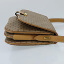GUCCI Micro GG Supreme Shoulder Bag PVC Beige Gold 001 406 1780 Auth 100267-3