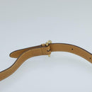 GUCCI Micro GG Supreme Shoulder Bag PVC Beige Gold 001 406 1780 Auth 100267-8