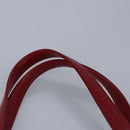 BURBERRY Nova Check Tote Bag Canvas Leather Beige Red Auth 100281-8