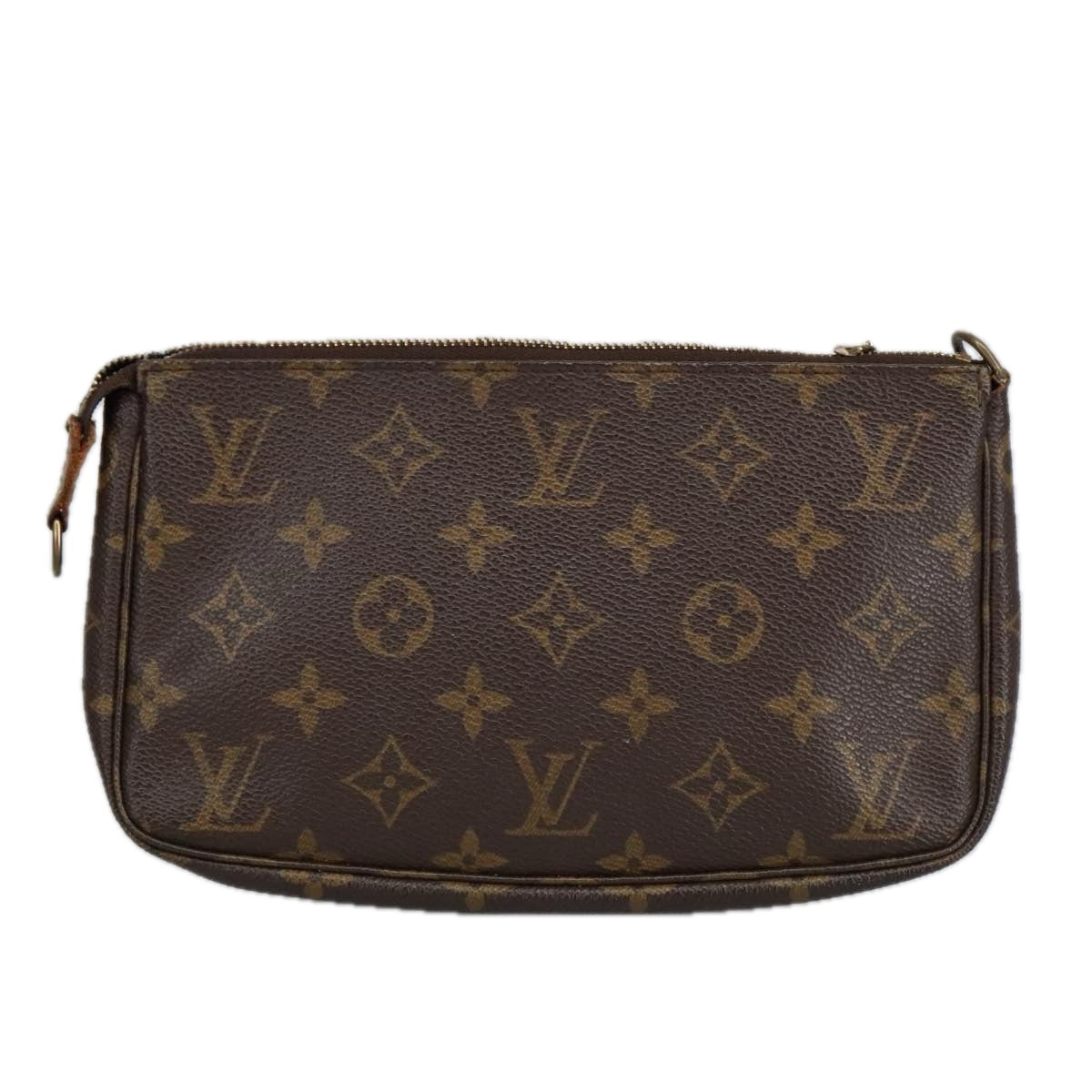 LOUIS VUITTON Monogram Pochette Accessoires Pouch M51980 LV Auth 100291 - 0